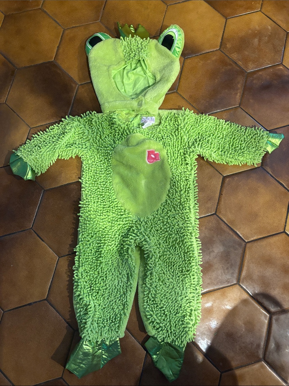 Baby Green Frog Prince Costume